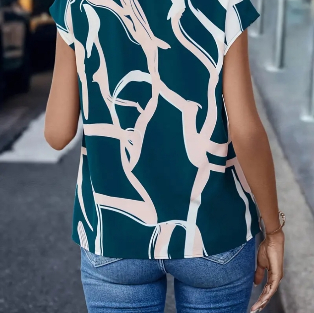 XL women casual blouse